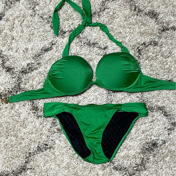 Victoria's Secret Swim Victoria Secret Emerald Green Bikini Poshmark